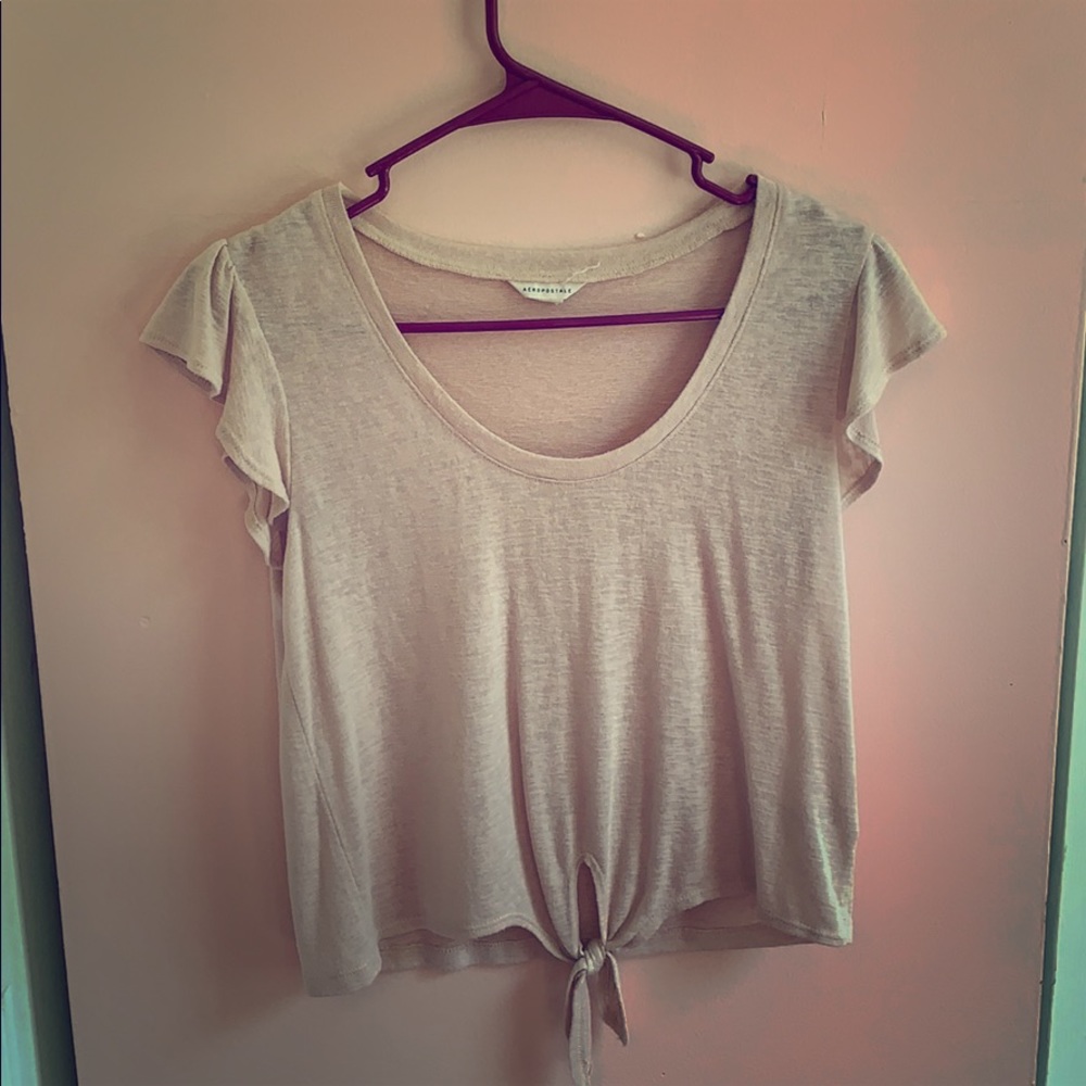 Cute pink summer crop top